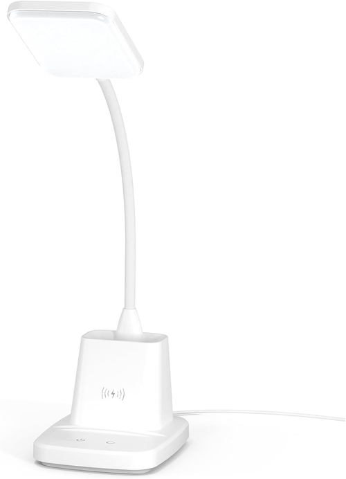 led desk lamp with wireless charger white 800 lumen led desk lamp with wireless charger white 800 lumen
